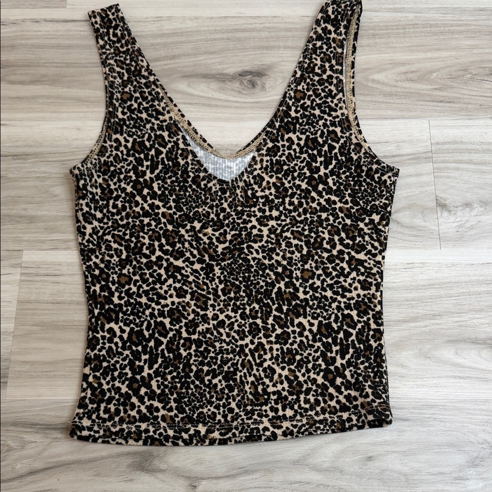 NWOT Urban Outfitters BDG Leopard Print Sleeveless Tank Top size small - Picture 6 of 15
